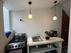 Fridge, microwave, oven, coffee/tea maker - Guelaguetza A (Crucecita)