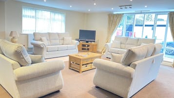 電視、壁爐、遊戲機、DVD 播放機