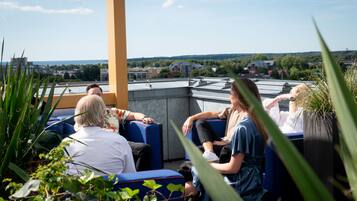 Terrasse sur le toit