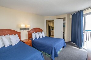 2 bedrooms, iron/ironing board, free WiFi, bed sheets - Direct Oceanfront  2 Bedroom  3 Bathrooms Boardwalk Resort Unit 539/540 - Sleeps 10 (Myrtle Beach)