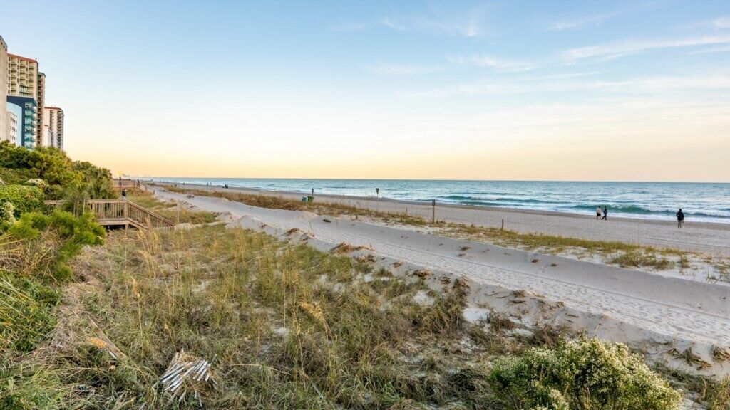Beach nearby