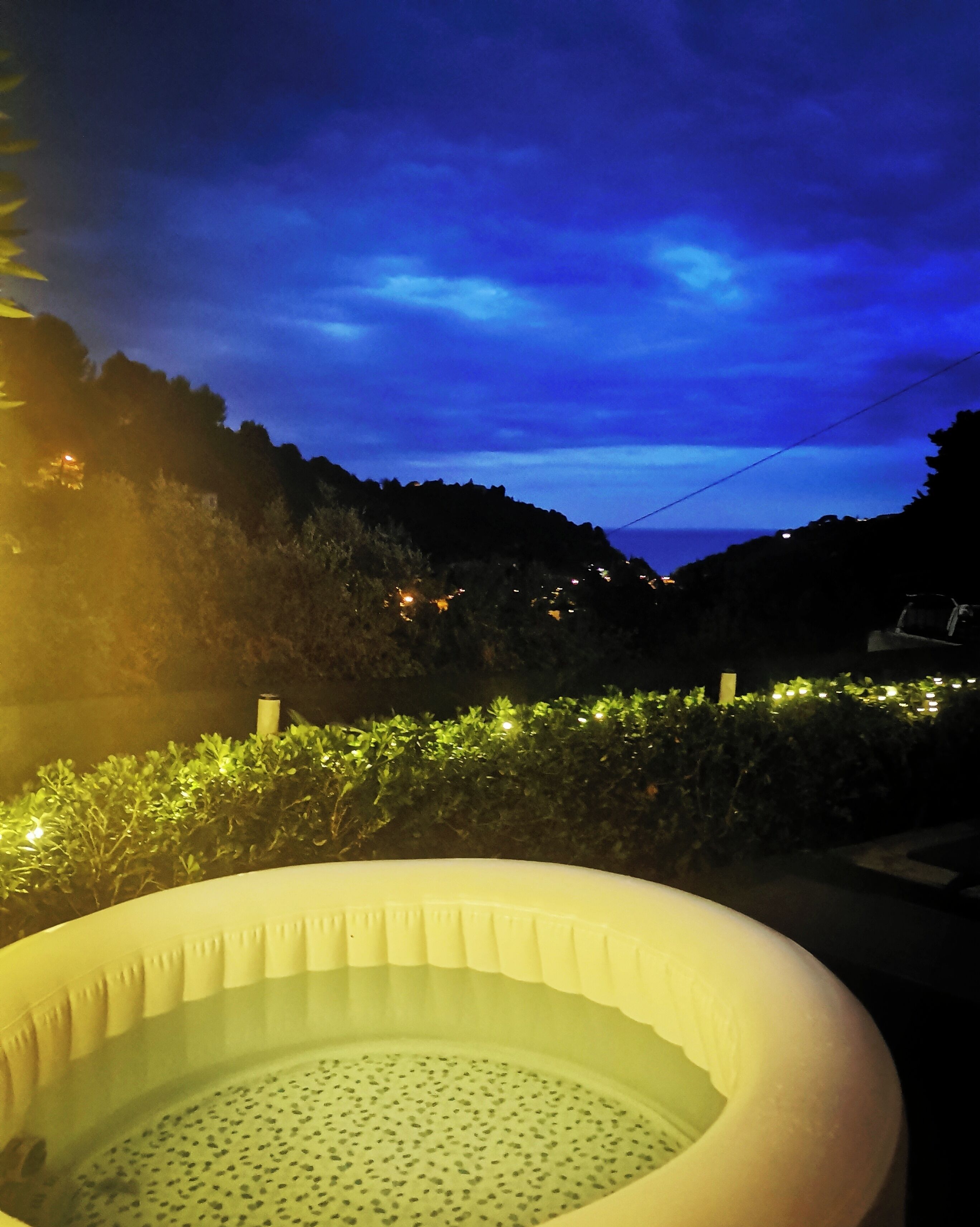 Spa en soirée 