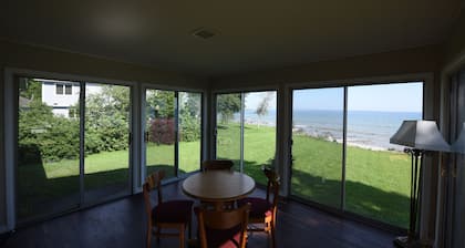 Beachfront Cabin on Straits of Mackinac