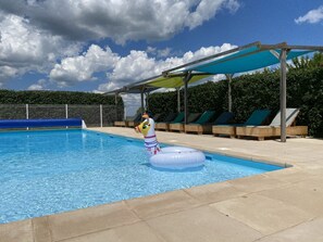 Außenpool, beheizter Pool