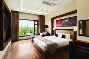 In-room safe, iron/ironing board, bed sheets - Ramada by Wyndham Varanasi Katesar (Chandauli)