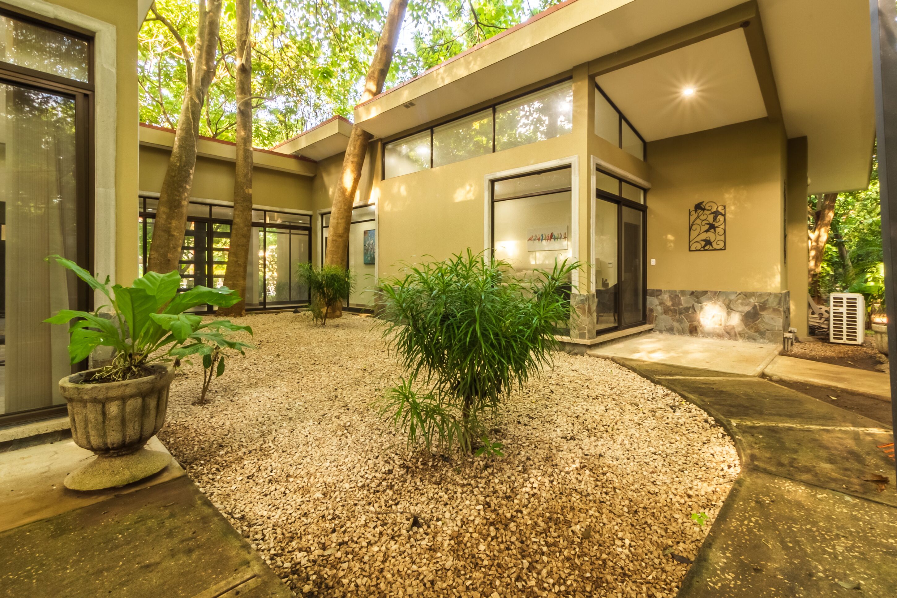 Fassade der Unterkunft