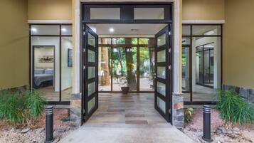 Fassade der Unterkunft