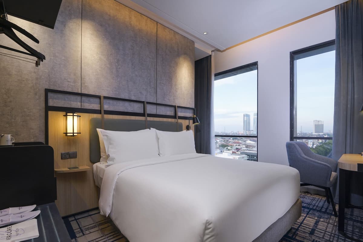 Literie de qualité supérieure, minibar, coffres-forts dans les chambres