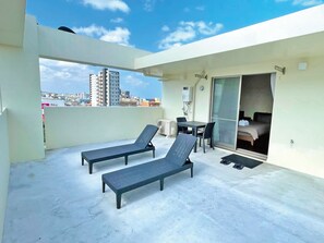 Junior Twin Room, Non Smoking | Terrace/patio - Terrace Resort Mihama (Chatan)