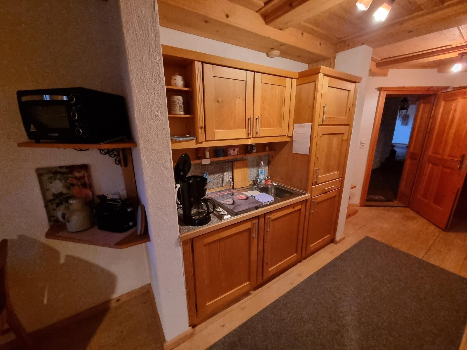 Ferienwohnung Nelke Obergeschoss mit Balkon-Küche Tulpe , Nelke