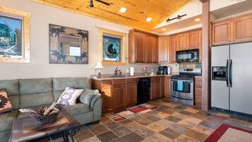 TV connectée, cheminée