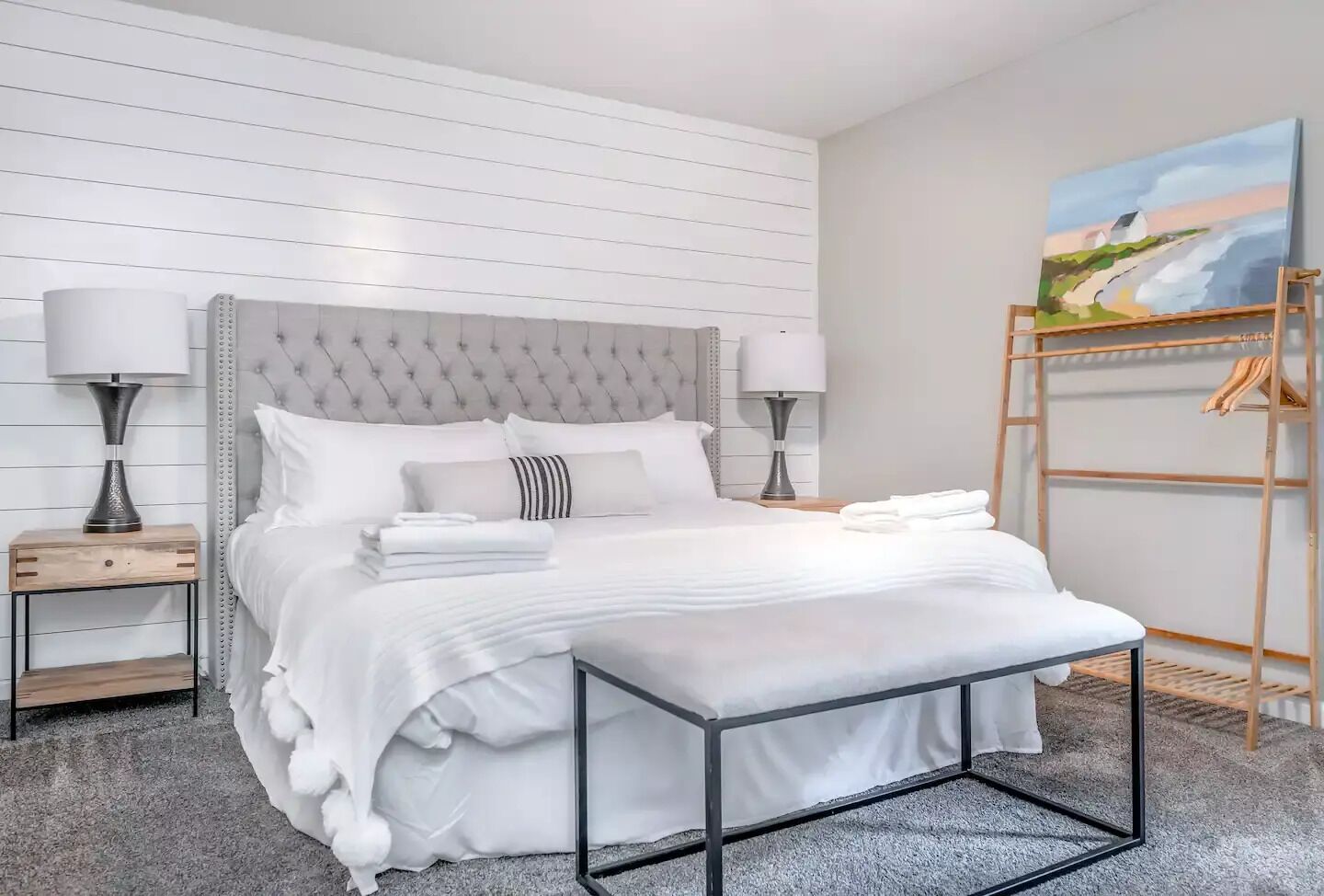 3 chambres, bureau, fer et planche à repasser, Wi-Fi gratuit