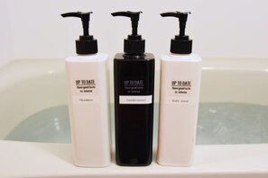 Standard Apartment, Non Smoking | Bathroom | Separate tub and shower, free toiletries, hair dryer, electronic bidet - Chamomile Nishimachi 203 (Naha)