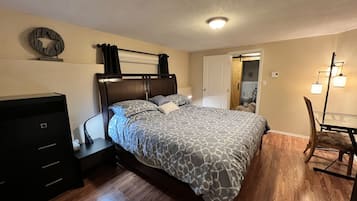 2 dormitorios, escritorio, tabla de planchar con plancha y wifi gratis