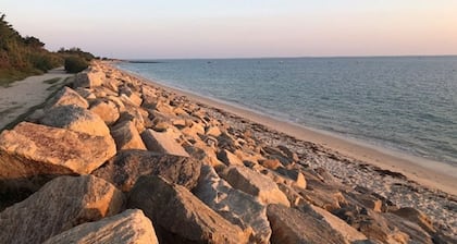 Pointe de Mousterlin: Direct access to the beach