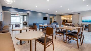 Free daily full breakfast