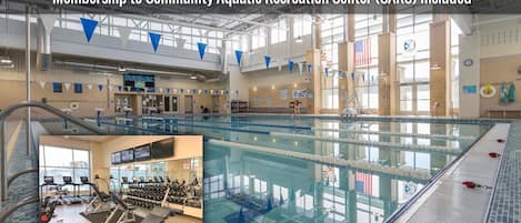 Piscine couverte, piscine chauffée