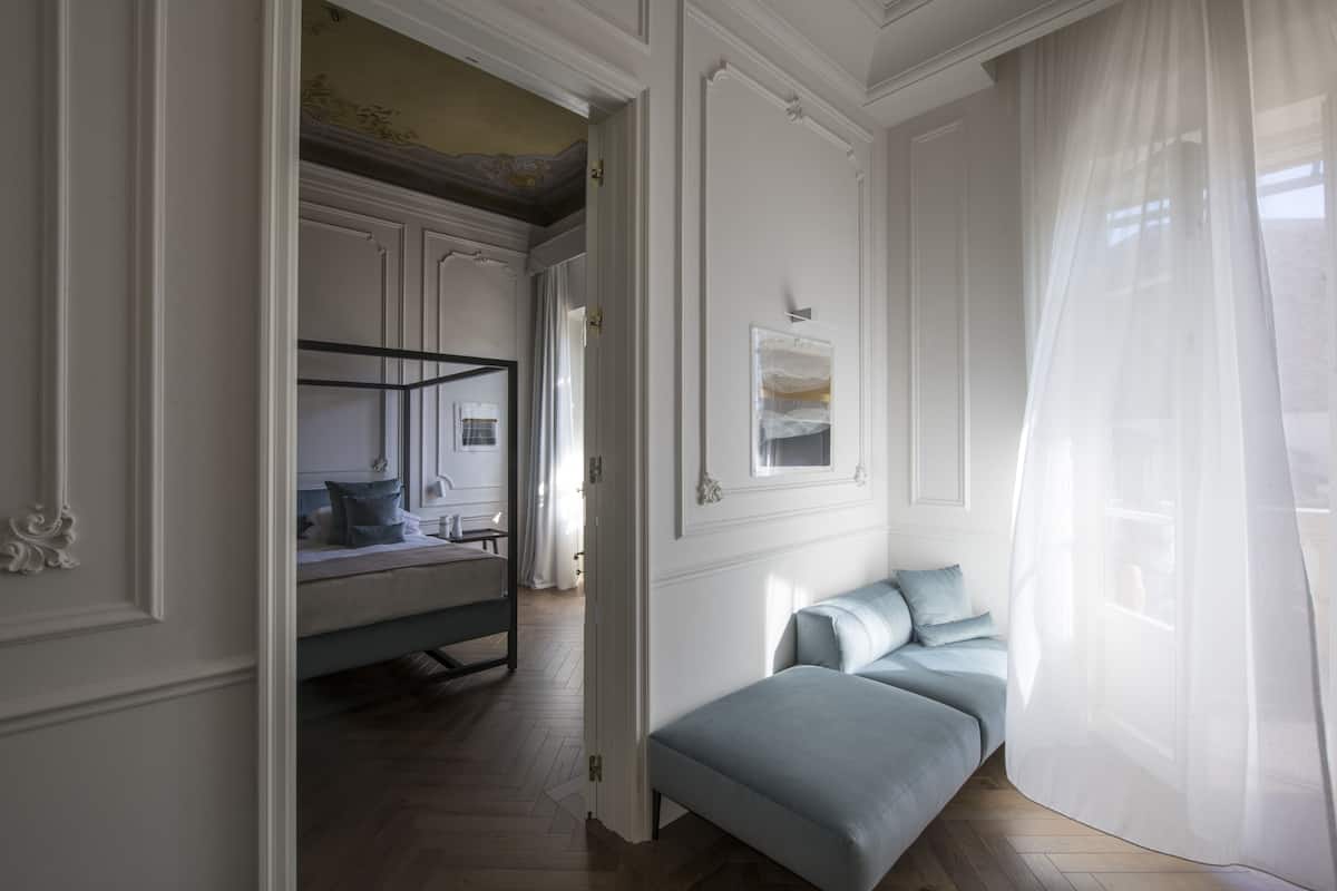 1 slaapkamer, luxe beddengoed, donzen dekbedden, pillowtop-bedden