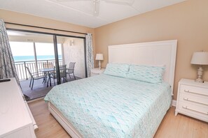 3 bedrooms, iron/ironing board, free WiFi, bed sheets - Windjammer 216 - Direct Oceanfront 3/2 Condo in Crescent Beach (St. Augustine)