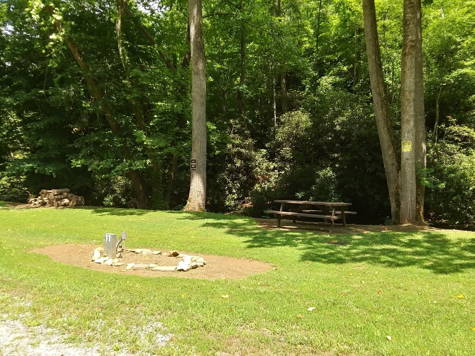 Creekside, Private property. No crowds. Quiet. Fly fish out your door. RV site 