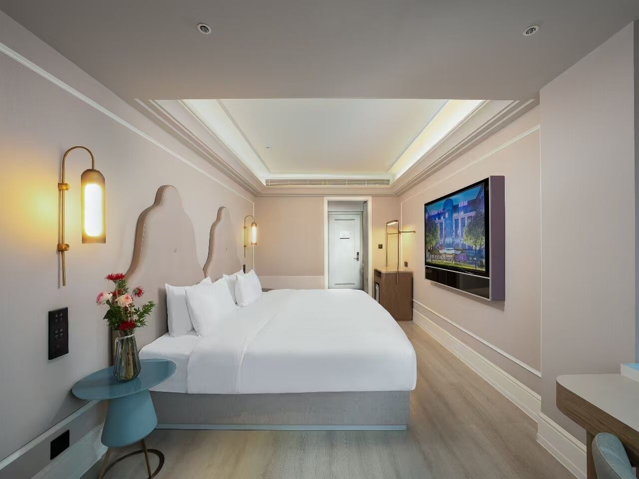 Habitación estándar, 1 cama de matrimonio grande | Minibar, wifi gratis, ropa de cama