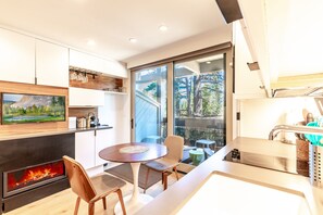 Habitación, 1 habitación | Cocina privada | Microondas y tostadora 