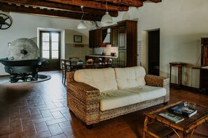 Smart TV, table football, ping pong