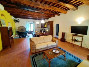Smart TV, foosball, table tennis