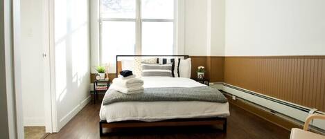 1 chambre, fer et planche Ă repasser, Wi-Fi, literie fournie