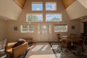 Interior - The Point: Crestone Vacation Home (Saguache County)
