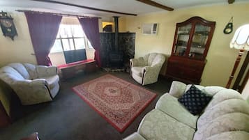 TV, lareira, console de videogame