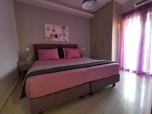 Romantisch appartement | 1 slaapkamer, geluiddichte muren, een strijkplank/strijkijzer