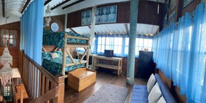 7 makuuhuonetta, silitysrauta/-lauta, ilmainen Wi-Fi, vuodevaatteet