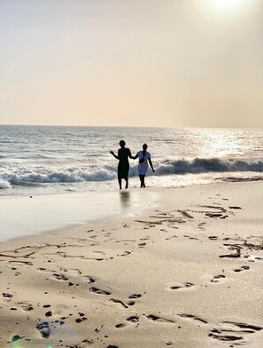 Vue sur la plage/l’océan