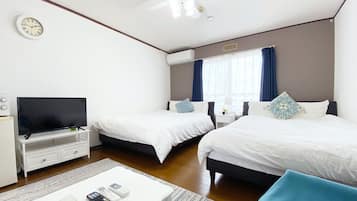 1 多间卧室、办公桌、熨斗/熨衣板、免费 WiFi