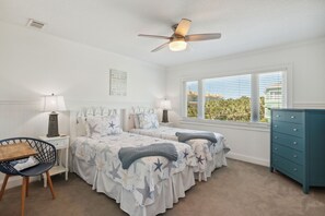 2 室のベッドルーム、アイロン / アイロン台、WiFi、ベッドシーツ