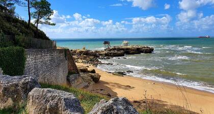 A pretty cottage with pool and lovely garden in a village close to sea .