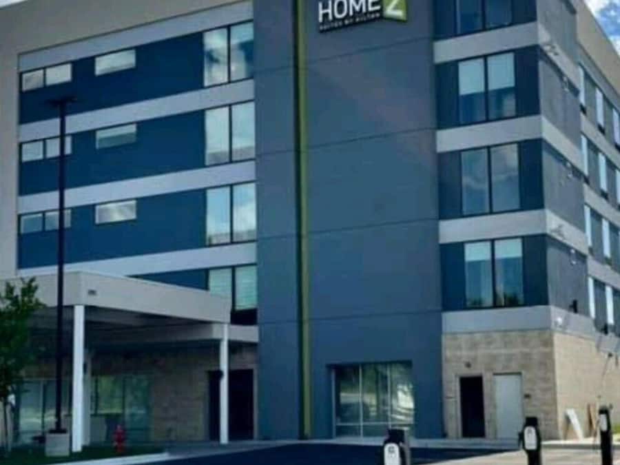 Voorkant van accommodatie