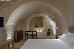 Chambre luxueuse | Draps en coton égyptien, literie de qualité, couette en duvet