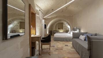 Egyptian cotton sheets, premium bedding, down duvets, memory-foam beds