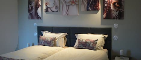 1 chambre, accĂšs au Wi-Fi (inclus), literie fournie
