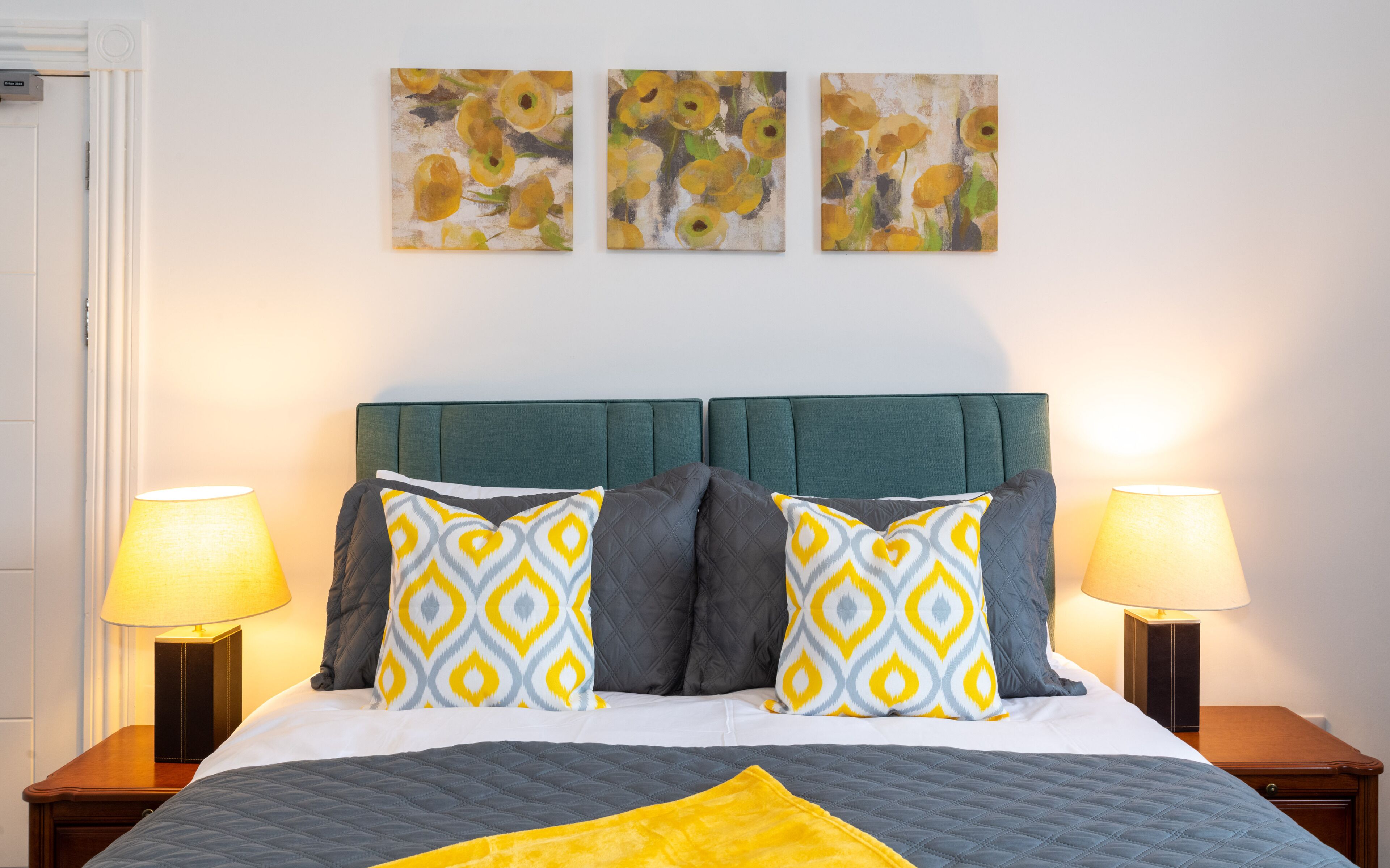 Standard-Doppelzimmer, Gemeinschaftsbad, Stadtblick