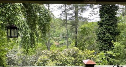 Acorn Cabin: Mountain Cottage with Private Deck | Peek at Lake Sequoyah