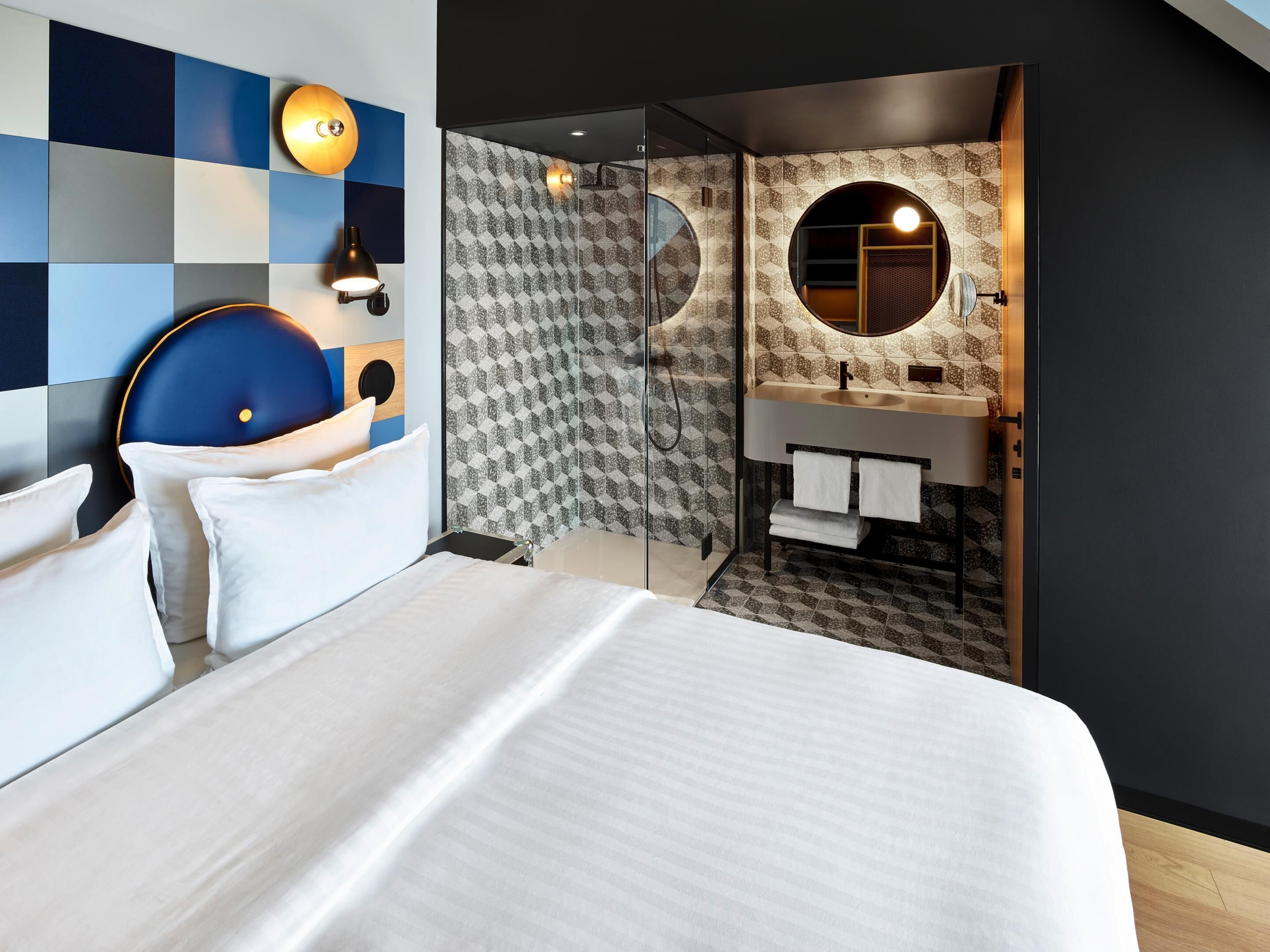 Loft (Off Beat) | Premium bedding, down duvets, blackout curtains, soundproofing