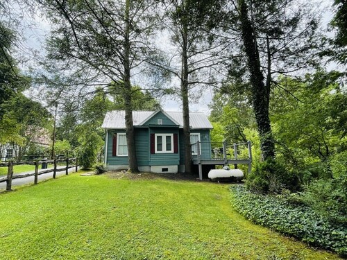 Classic Romantic Creek View D/T Cottage~ Walk to town & AT ~Relax on the Porch