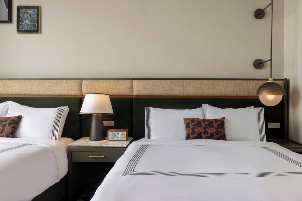Down comforters, minibar, in-room safe, desk