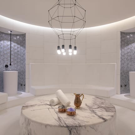 Couples treatment rooms, Turkish bath, body treatments