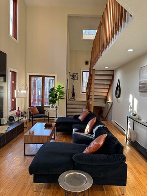 智能電視、壁爐、電子遊戲、書籍