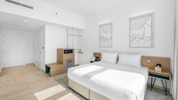 Biancheria da letto ipoallergenica, cassaforte in camera