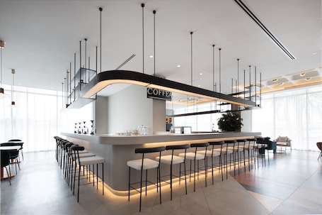 Coffee shop. Ecos Dubai Hotel at Al Furjan